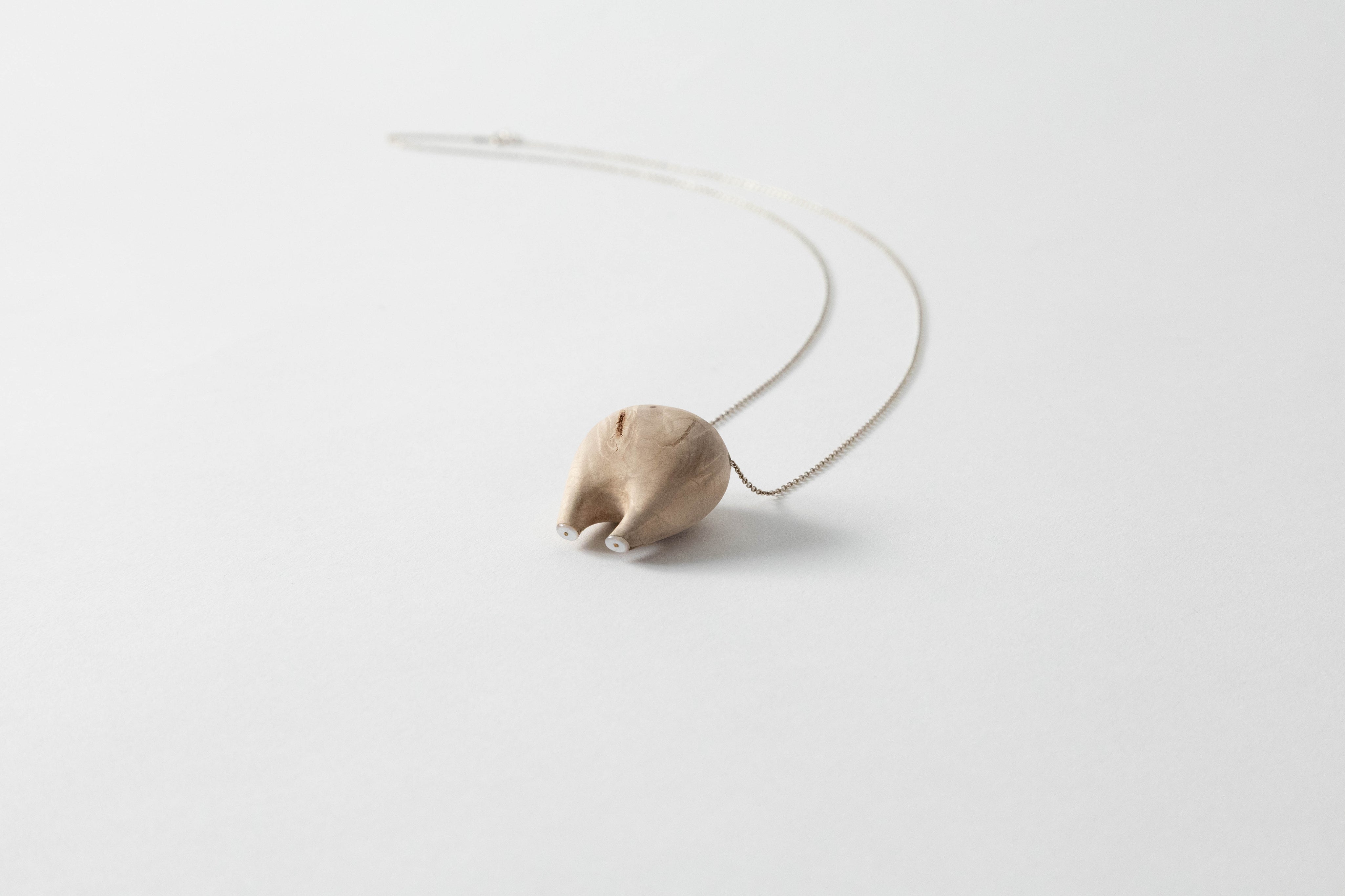 Teeth Ag925 necklace